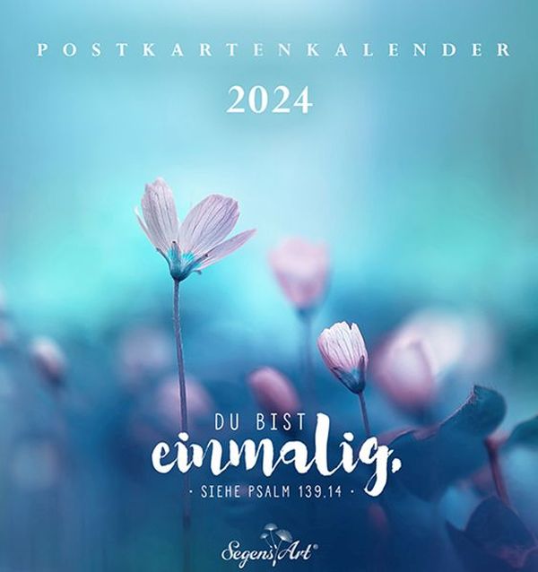 Du bist einmalig 2024 - Postkartenkalender