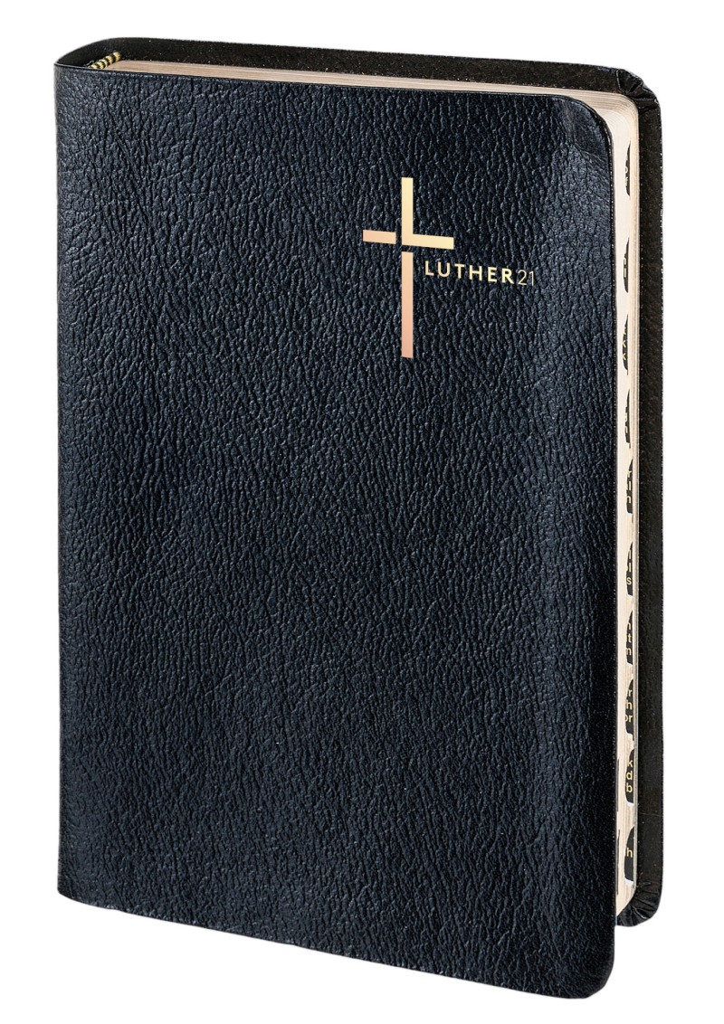 Luther21 - Taschenausgabe - Lederfaserstoff Schwarz