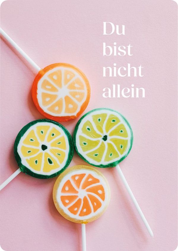 Postkarte - Du bist nicht allein