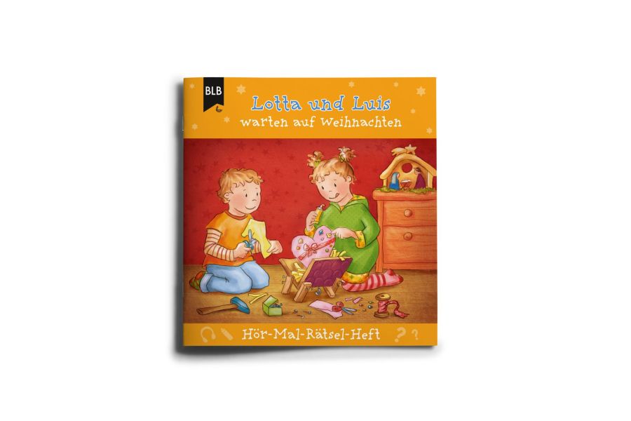 Lotta und Luis warten auf Weihnachten