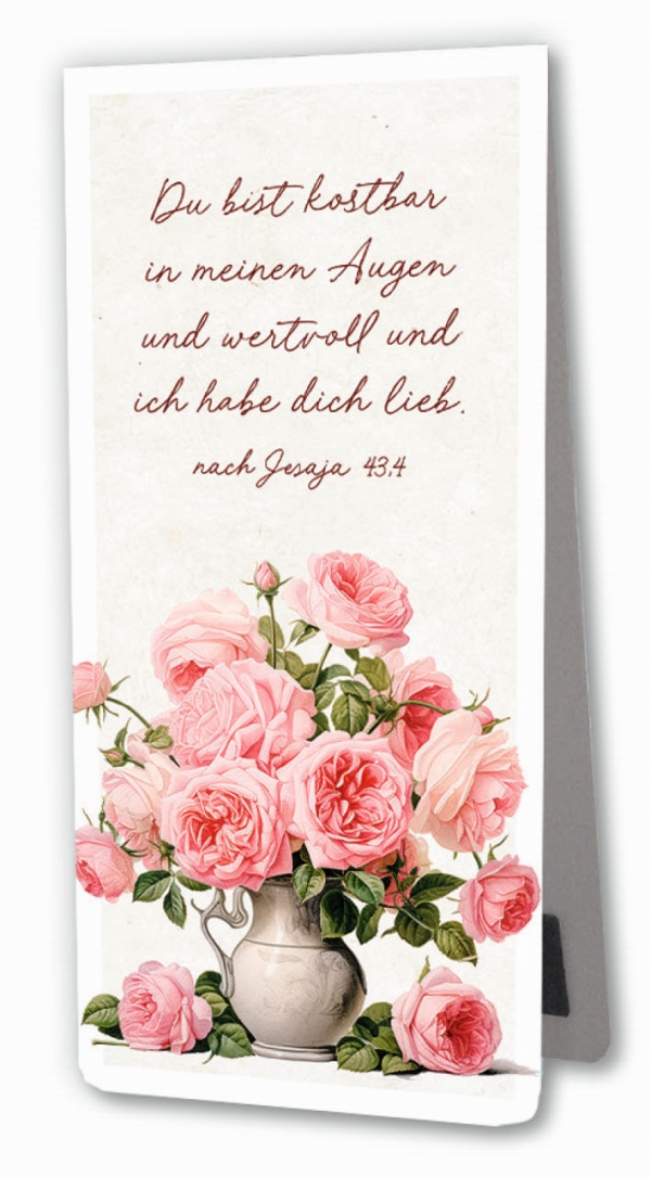 Magnetlesezeichen - "Du bist kostbar"