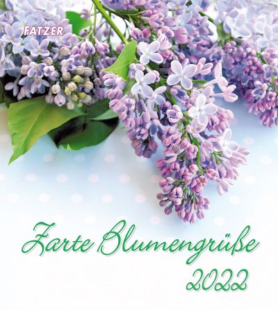 Zarte Blumengrüße 2022 - Wandkalender