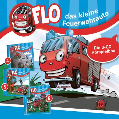 Flo - das kleine Feuerwehrauto - Die 3-CD Hörspielbox 2