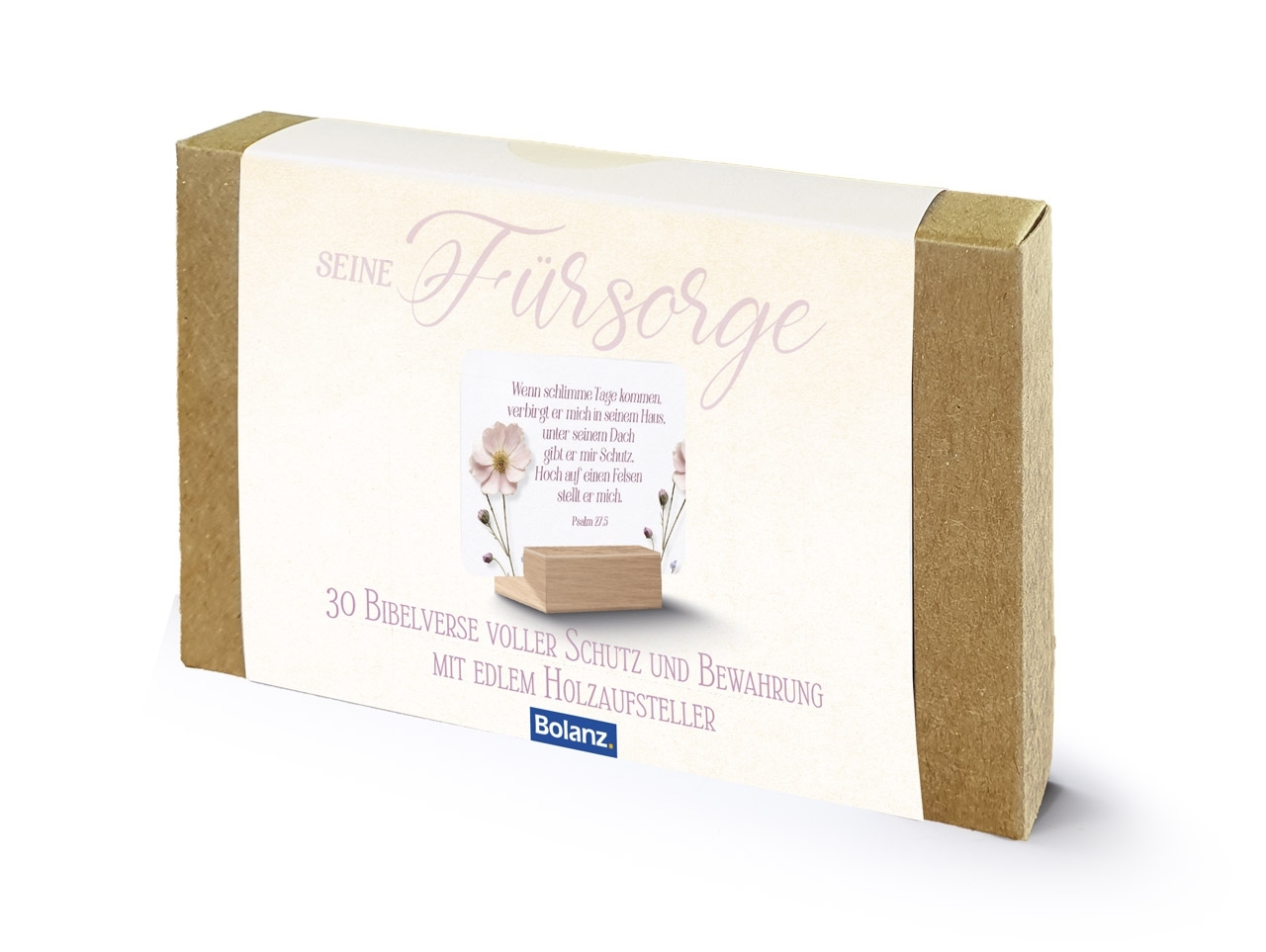 Minikarten-Box "Seine Fürsorge"