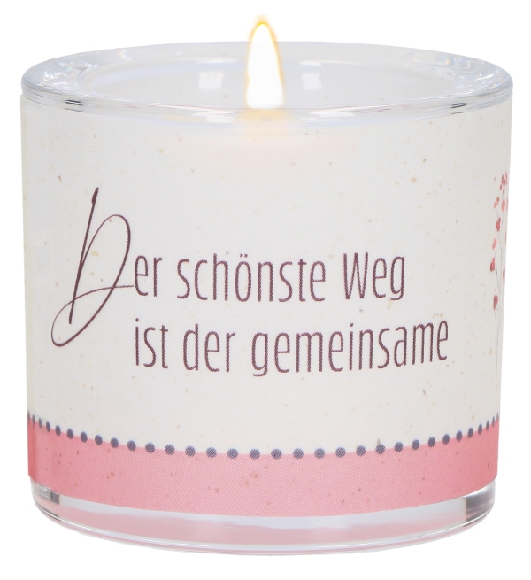 Windlicht LichtMomente "Wir" - Hochzeit