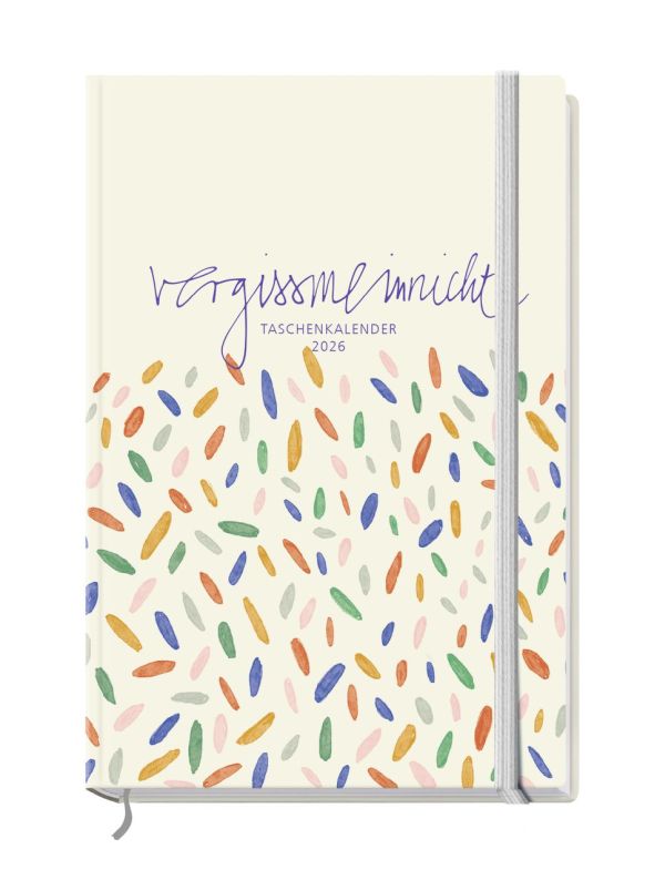 Vergissmeinnicht 2026 - Taschenkalender