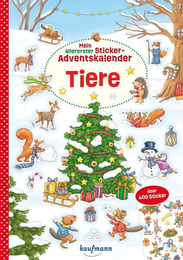 Mein allererster Sticker-Adventskalender Tiere