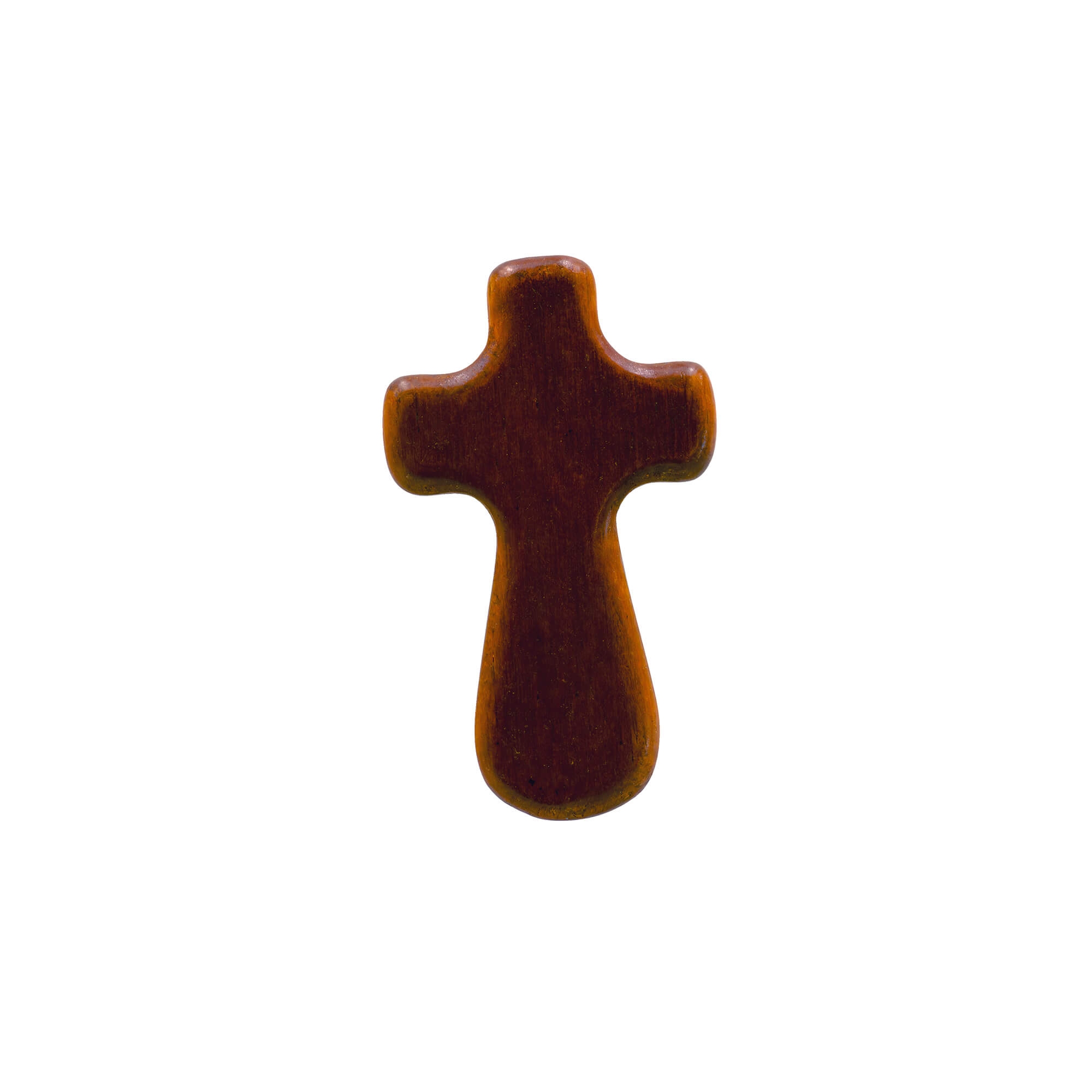 Handschmeichler "Kreuz" - dunkelbraun