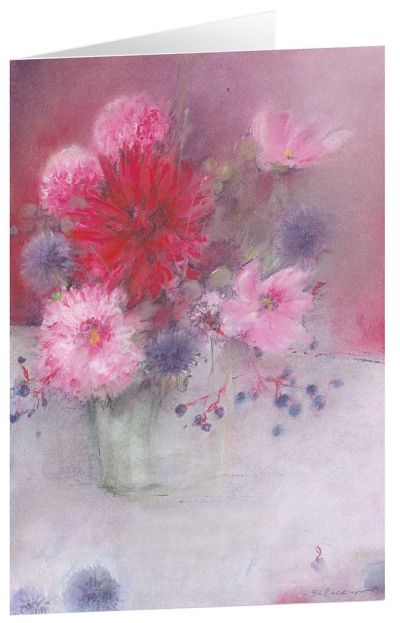 Kunstkarten "Blumen für dich" 5 Stk.