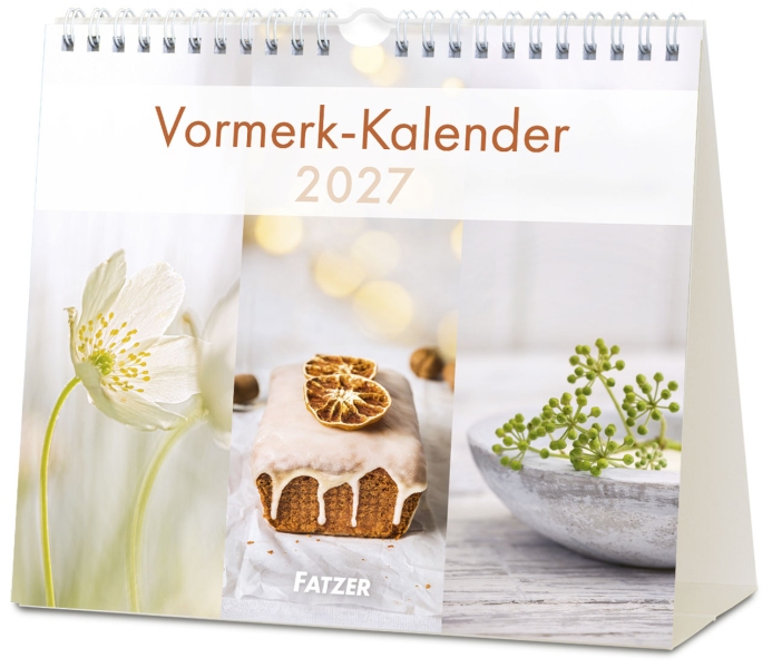 Vormerk-Kalender 2027 mit Sinnsprüchen