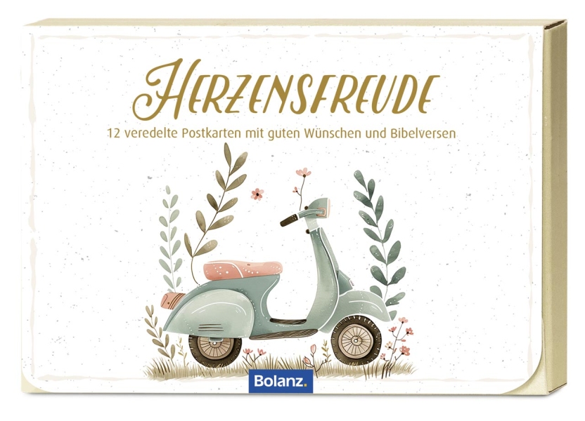 Postkartenbox "Herzensfreude"