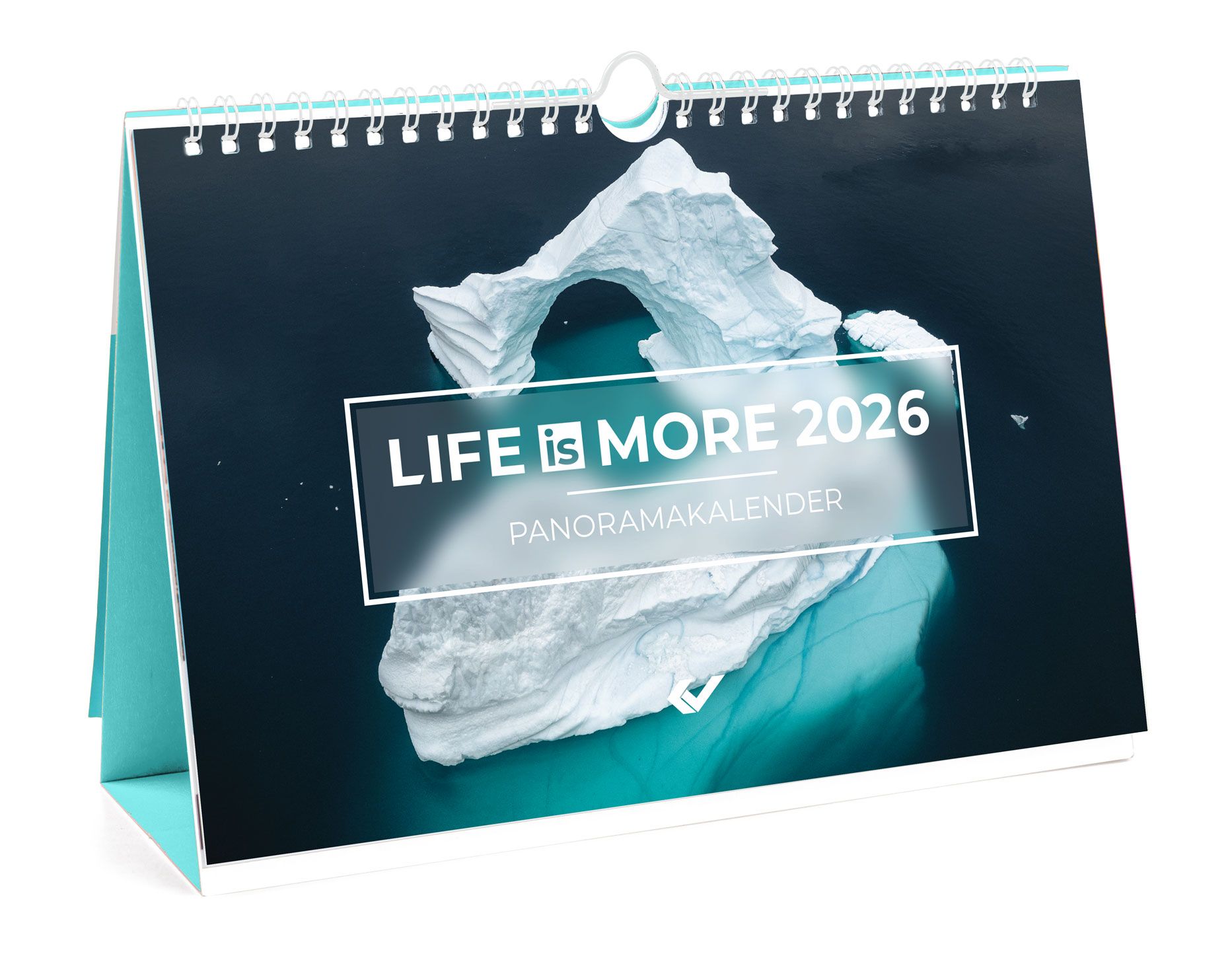 Life is more 2026 - Panorama-Tischkalender