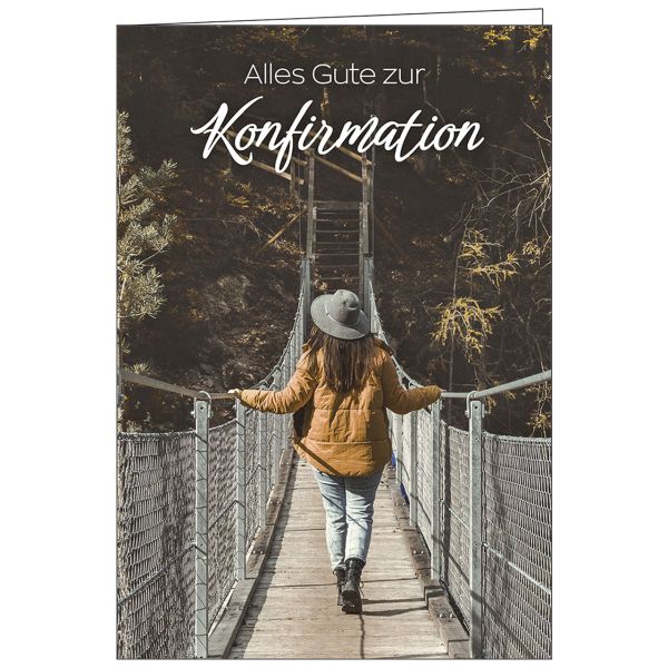 Faltkarte: Alles Gute zur Konfirmation