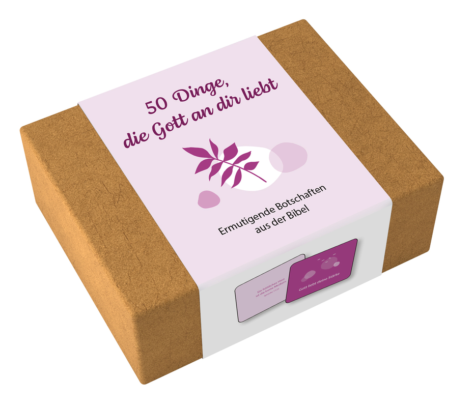 50 Dinge, die Gott an dir liebt – Textkartenbox