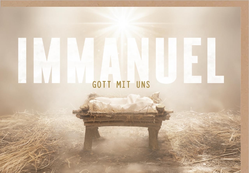 Faltkarte "Immanuel"
