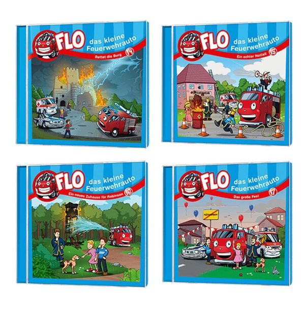Flo - das kleine Feuerwehrauto - CD-Set 5