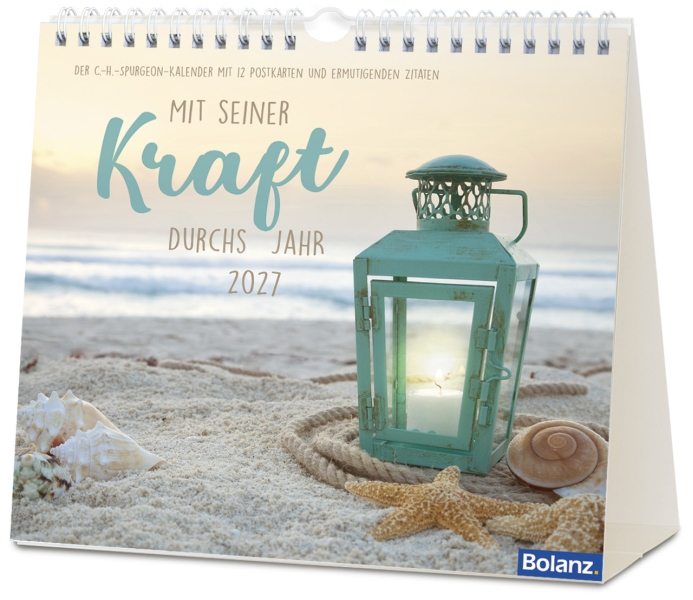 Mit seiner Kraft durchs Jahr 2027 - Postkartenkalender