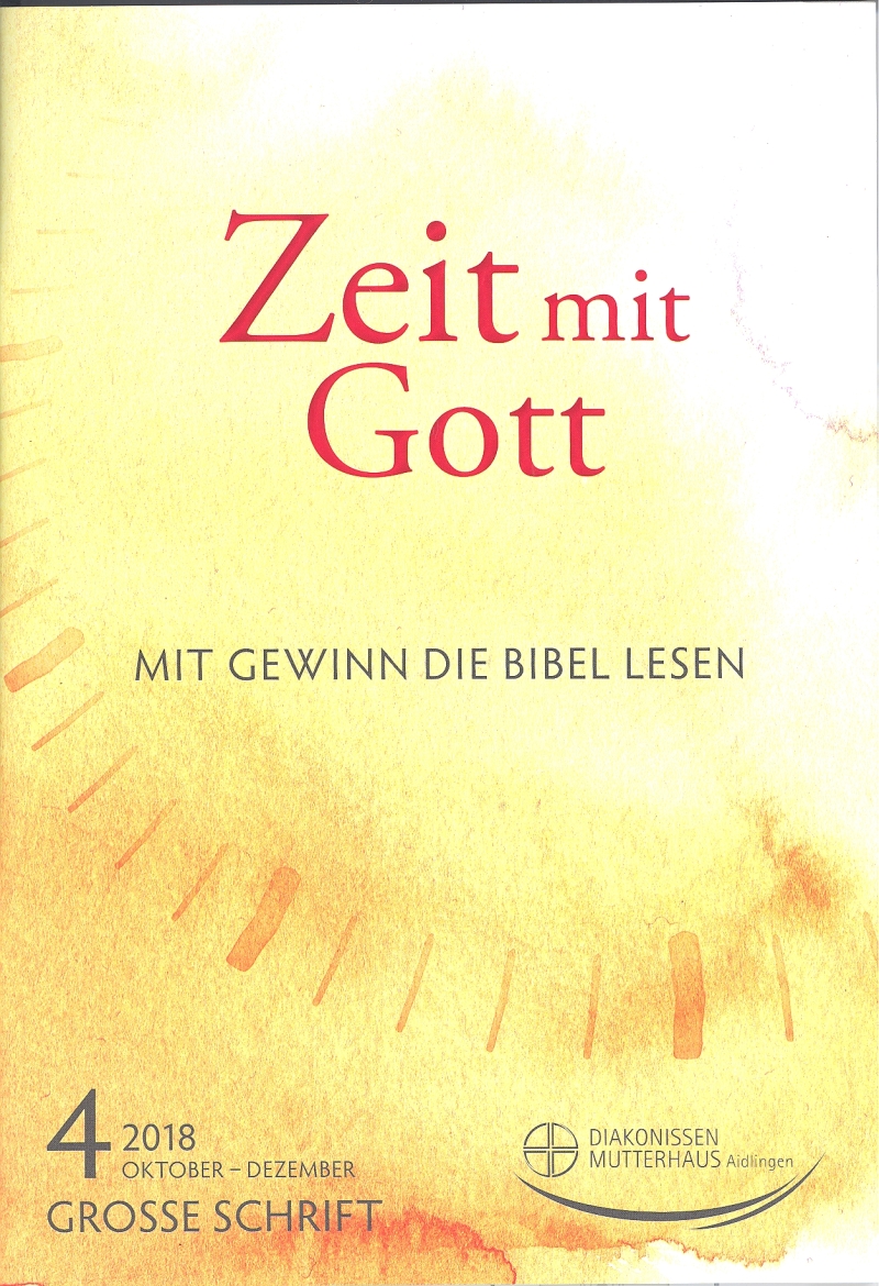 Zeit mit Gott 4. Quartal 2023 - Großdruck