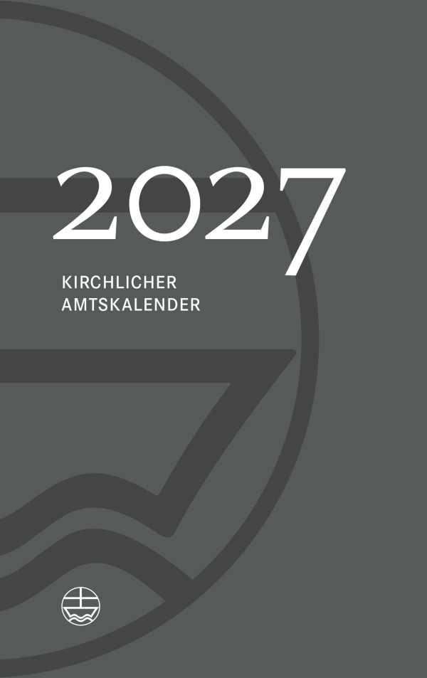 Kirchlicher Amtskalender 2027 - Grau