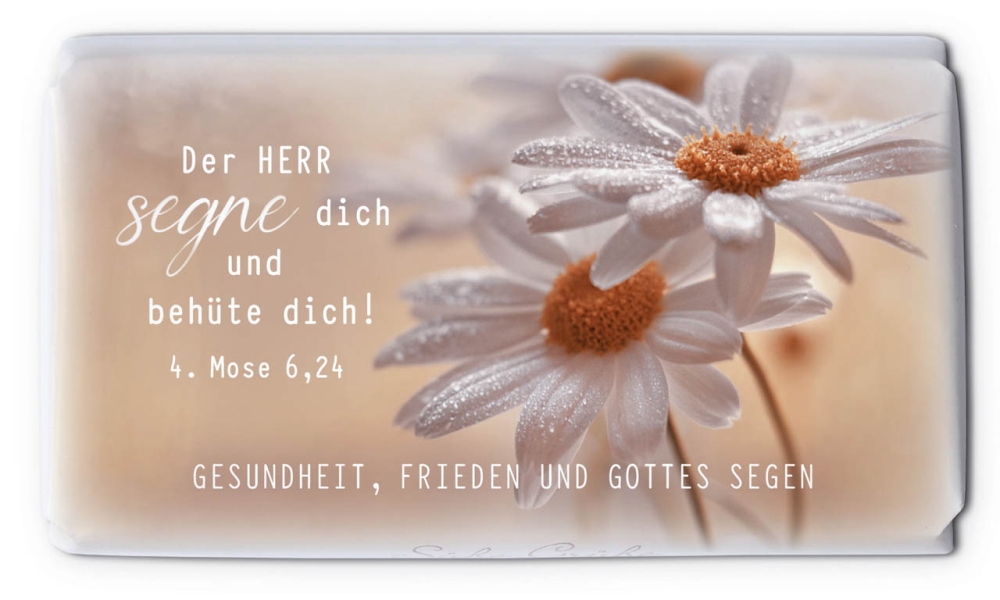 Schokoladengrüsse "Der Herr segne dich" (40g)