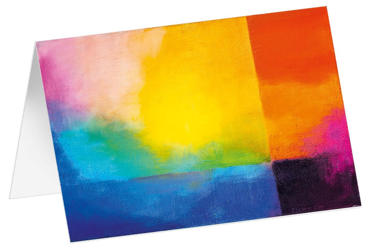 Kunstkarten "Licht am Abend" 5 Stk.