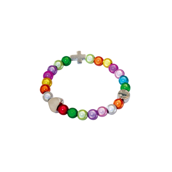 Perlenarmband "Kinder" - multicolor