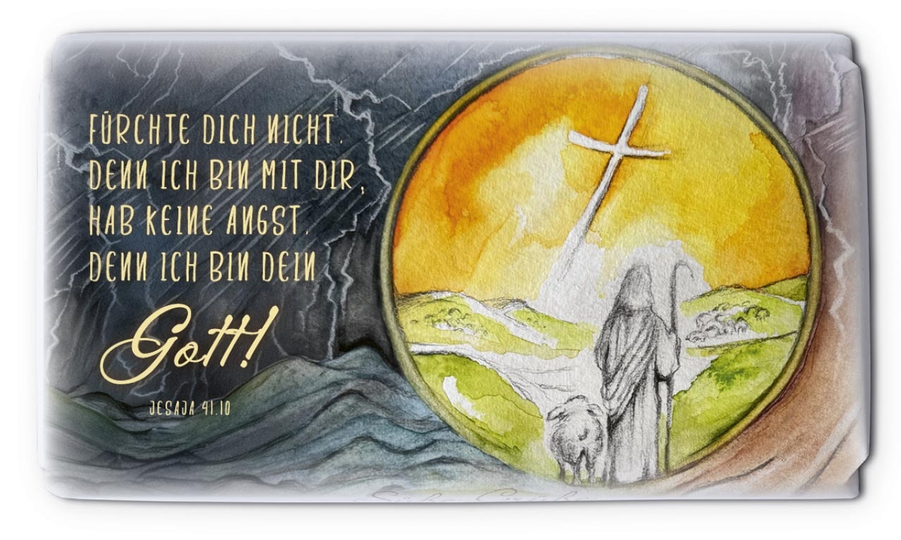 Jahreslosung 2027 - Schokoladengrüße (40g)