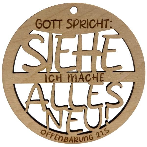 Jahreslosung 2026 - Anhänger