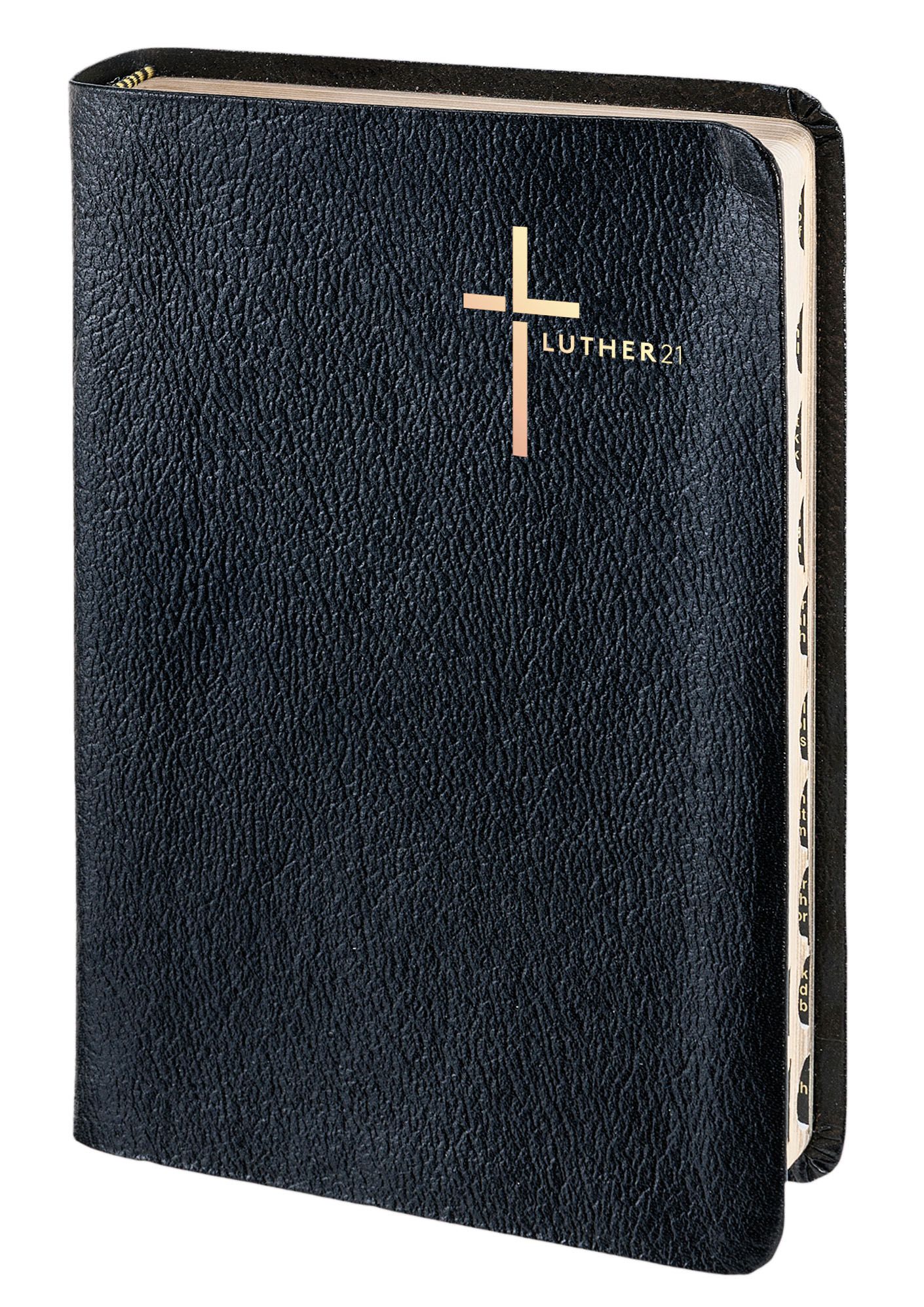 Luther21 - Standardausgabe - Lederfaserstoff schwarz