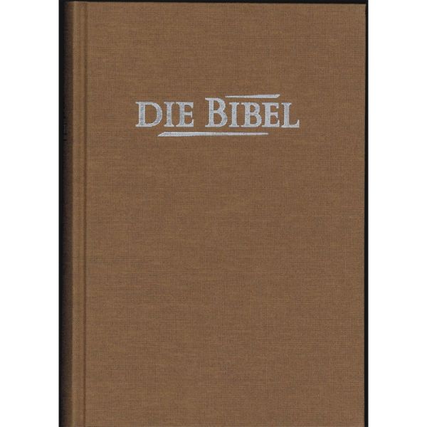 Elberfelder Bibel - Taschenausgabe - sandbraun