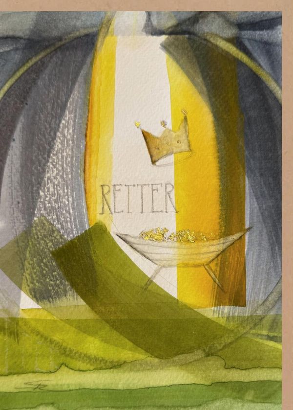 Faltkarte "Retter"