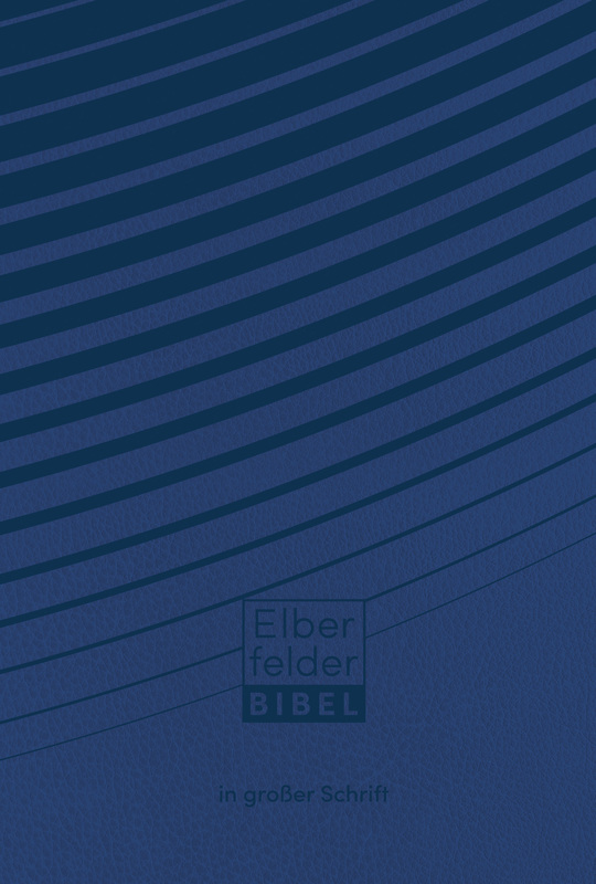 Elberfelder Bibel in großer Schrift, Kunstleder