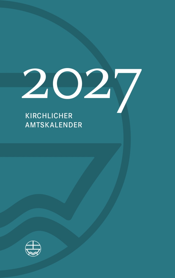 Kirchlicher Amtskalender 2027 - petrol