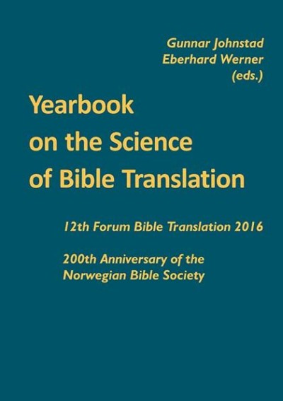 Yearbook on the Science of Bible Translation