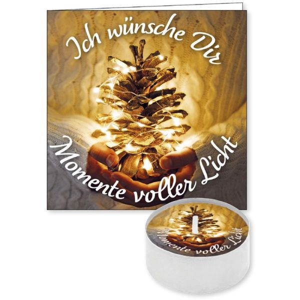 Lichtgruß "Ich wünsche Dir Momente voller Licht"