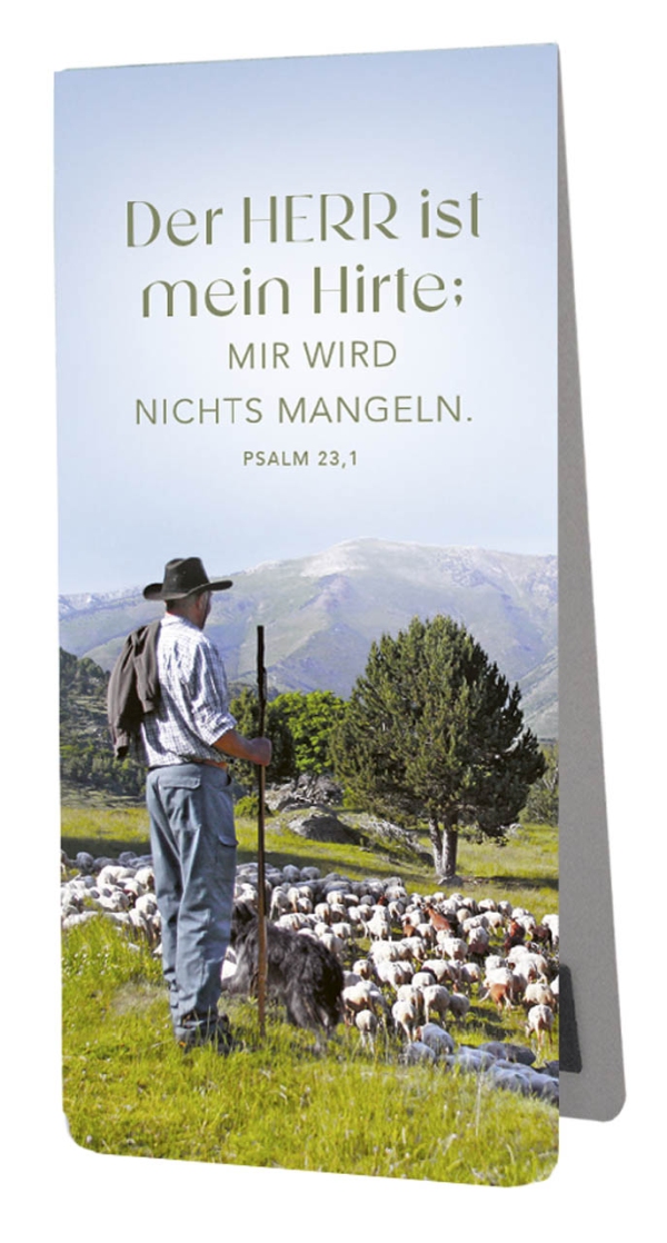Magnetlesezeichen - "Der Herr ist mein Hirte"