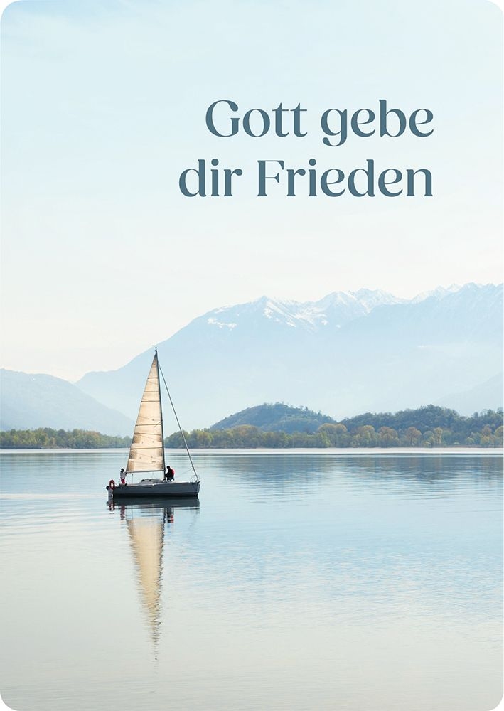 Postkarte - Gott gebe dir Frieden