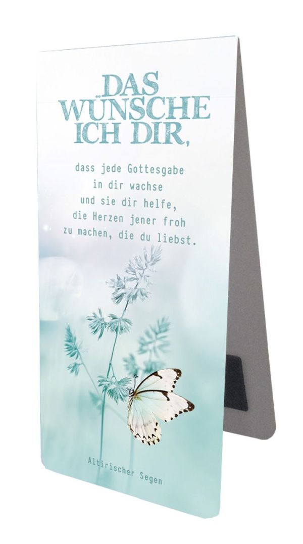 Magnetlesezeichen - "Das wünsche ich Dir"