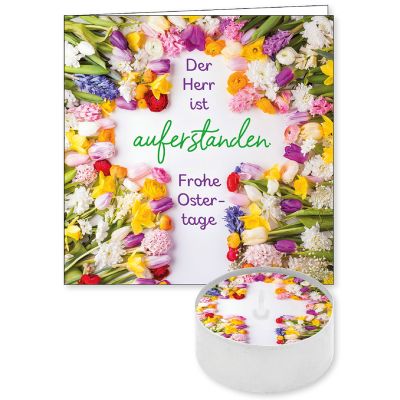 Lichtgruß "Der Herr ist auferstanden"