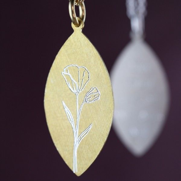 Jahreslosung 2026 - Kette mit Anhänger vergoldet