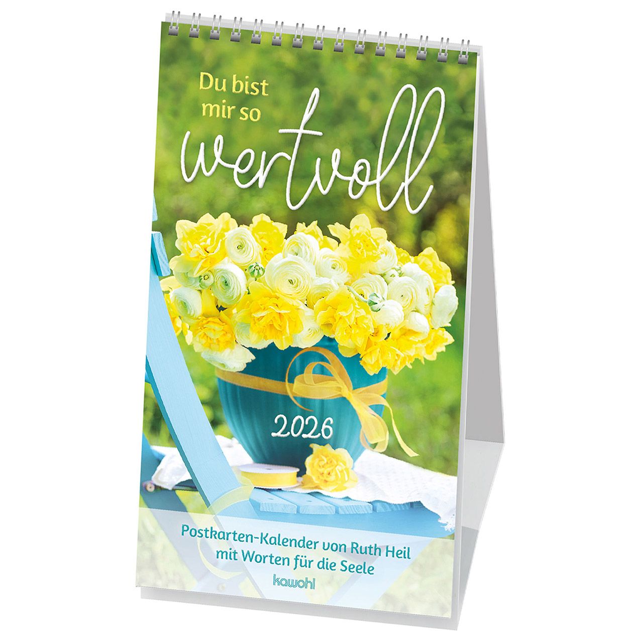 Du bist mir so wertvoll 2026 - Postkartenkalender