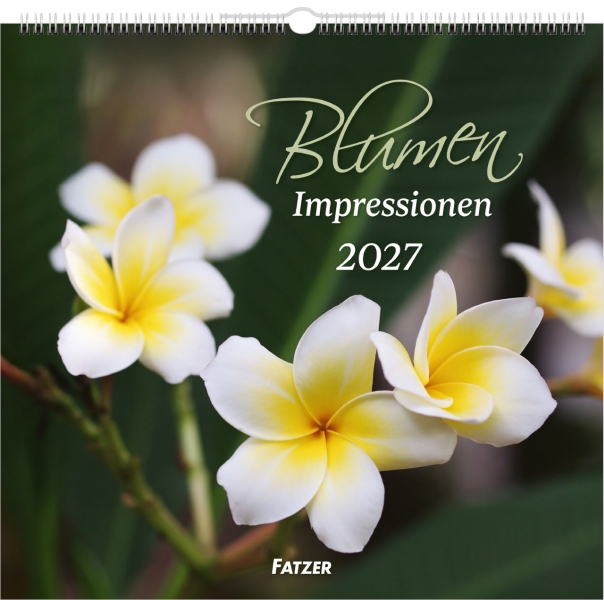Blumen-Impressionen 2027 - Wandkalender