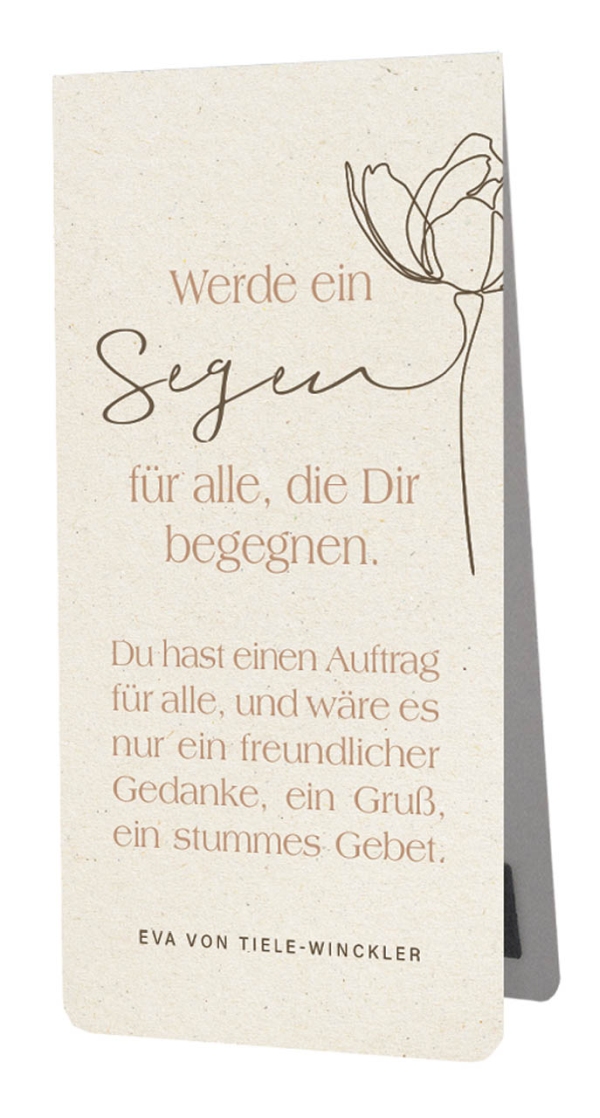 Magnetlesezeichen: Werde ein Segen