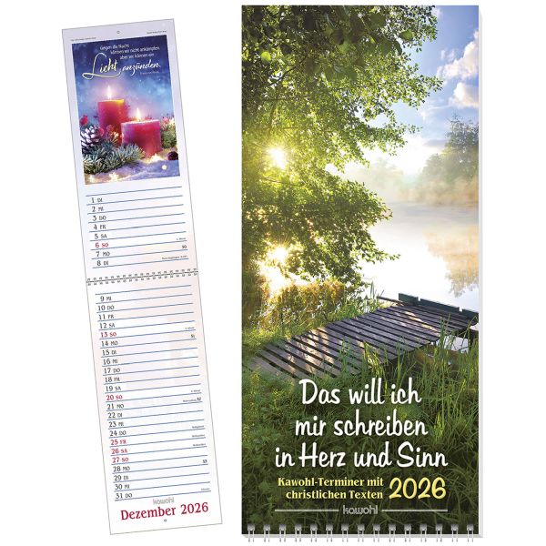 Das will ich mir schreiben in Herz und Sinn 2026