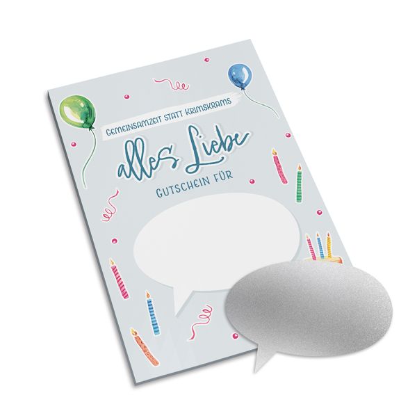 Gutscheinkarte "Alles Liebe"