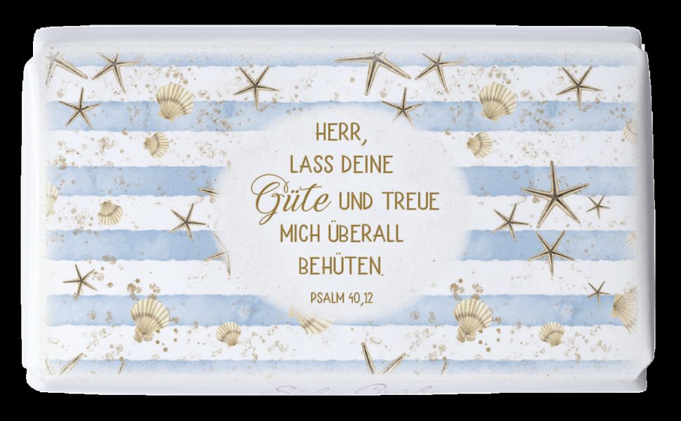 Schokoladengrüße "Herr, lass deine Güte.." (40g)