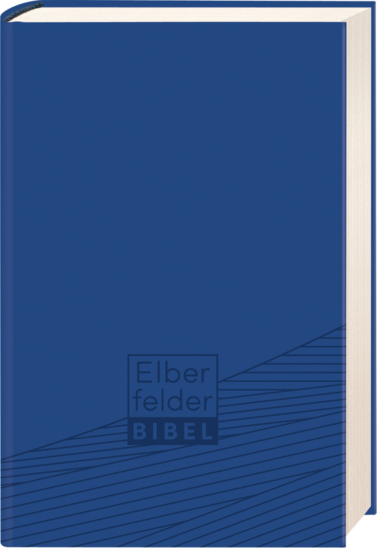 Elberfelder Bibel - Taschenausgabe, ital. Kunstleder blau