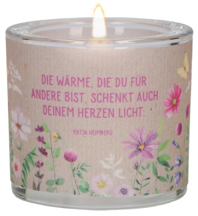 Windlicht LichtMomente "Danke"
