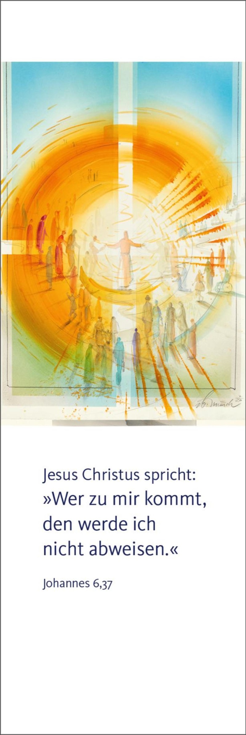 Jahreslosung 2026 - Postkarten 10er Set