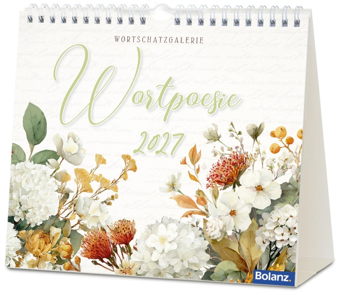Wortpoesie 2027 - Tischkalender